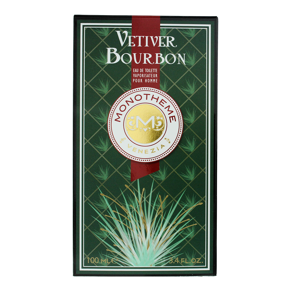 Monotheme Vetiver Bourbon Eau de Toilette 100ml - Box