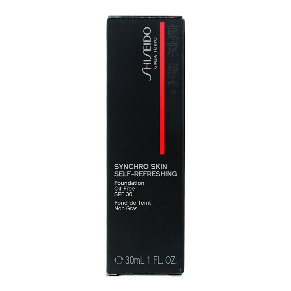 Shiseido Synchro Skin Self-Refreshing 540 Mahogany Foundation 30ml - Box