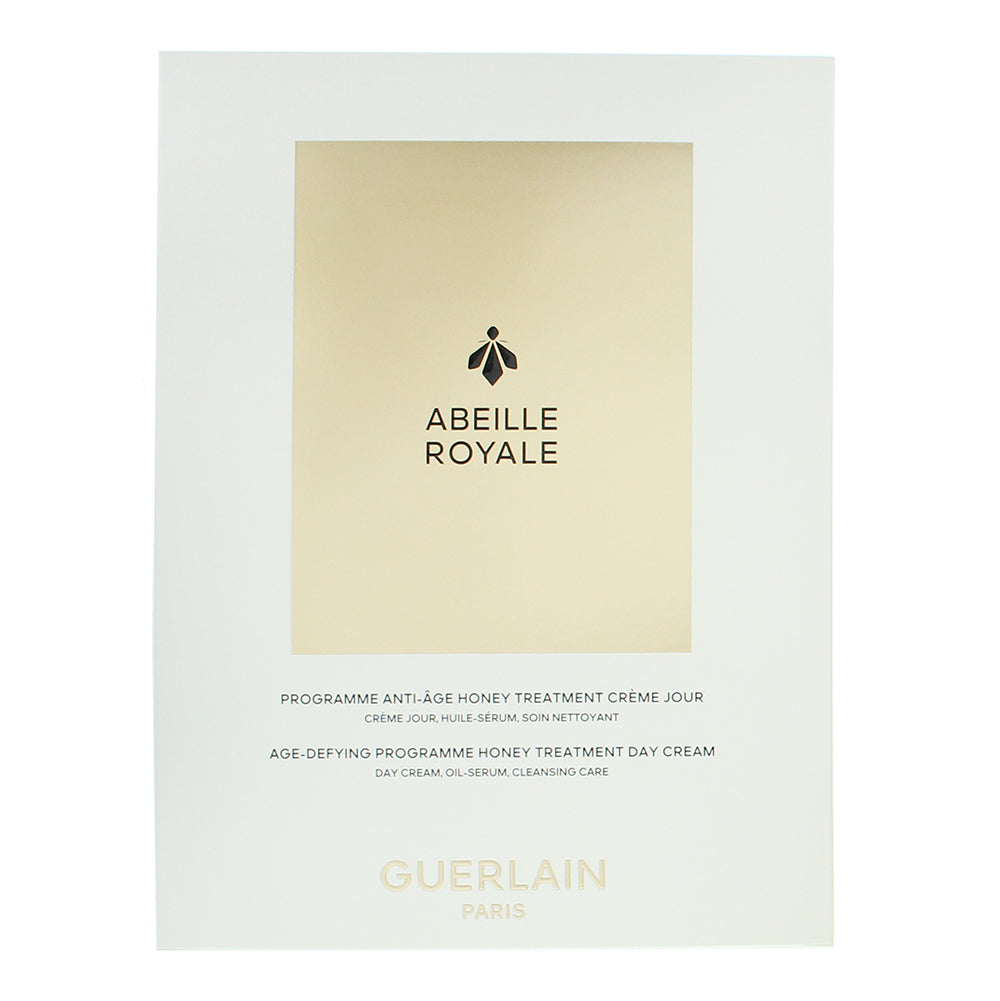 Guerlain Abeille Royale 3 Piece Gift Set: Day Cream 50ml - Cleansing Foam 40ml - - Box