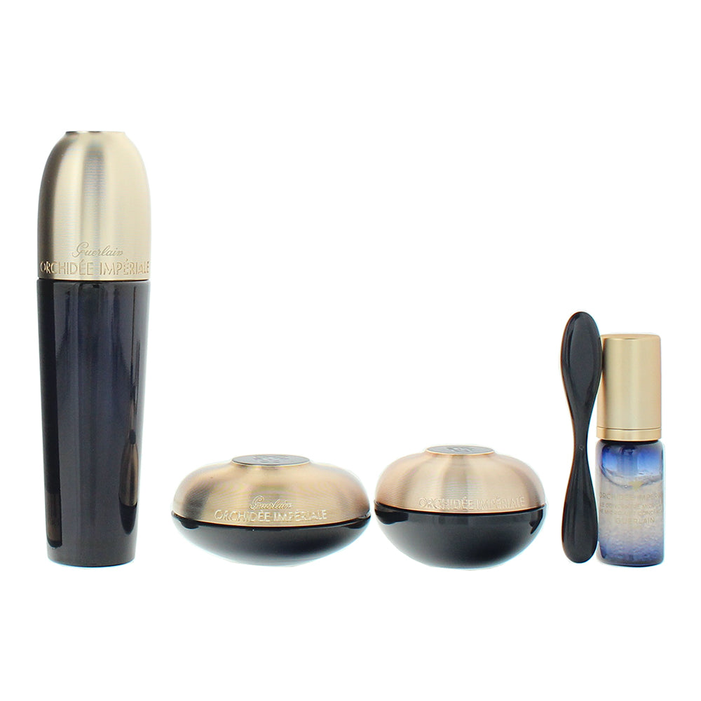 Guerlain Orchidée Impériale 4 Piece Gift Set: Essence InLotion 30ml - Face Cream - Product