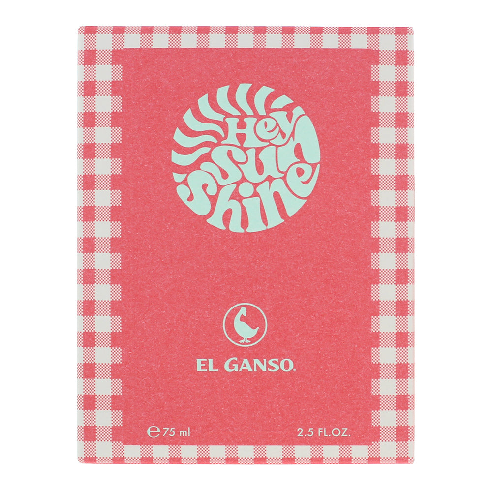 El Ganso Hey Sunshine Eau de Toilette 75ml - Box