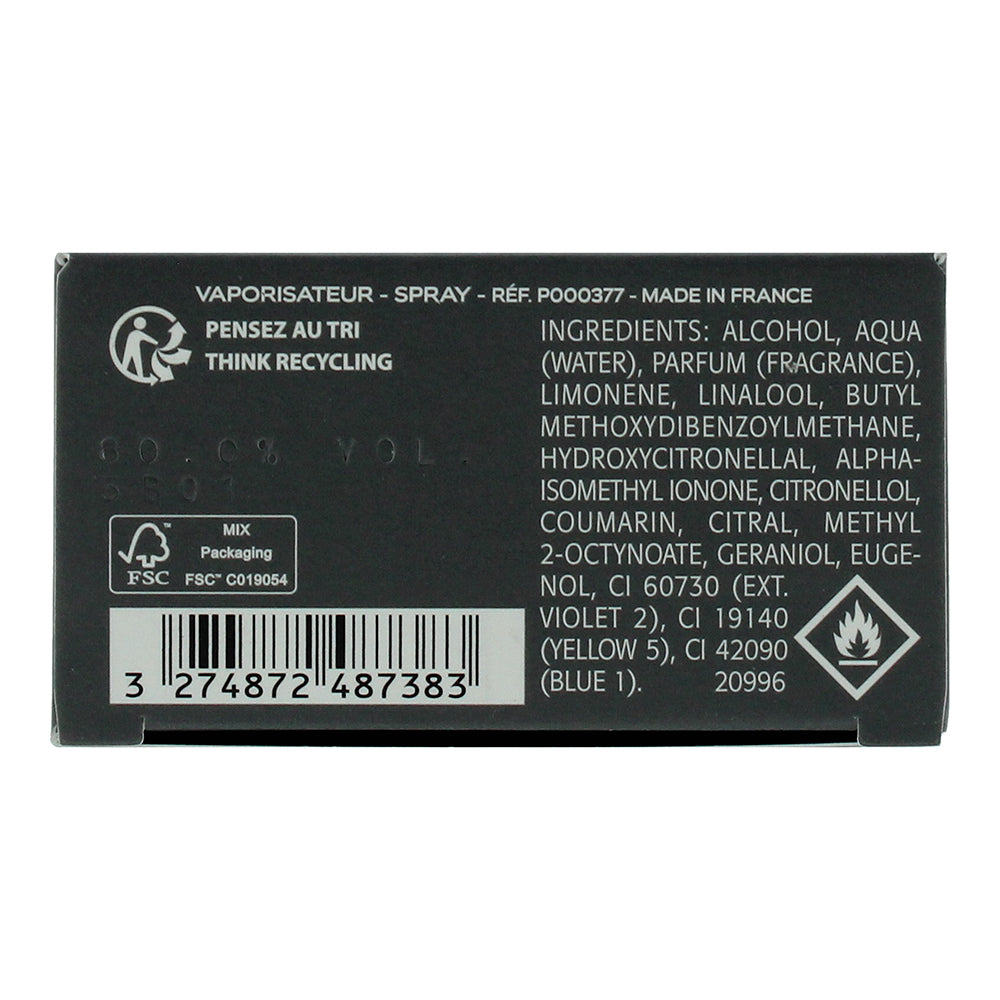 Givenchy Gentlemen Only Eau de Toilette 100ml - Ingredients