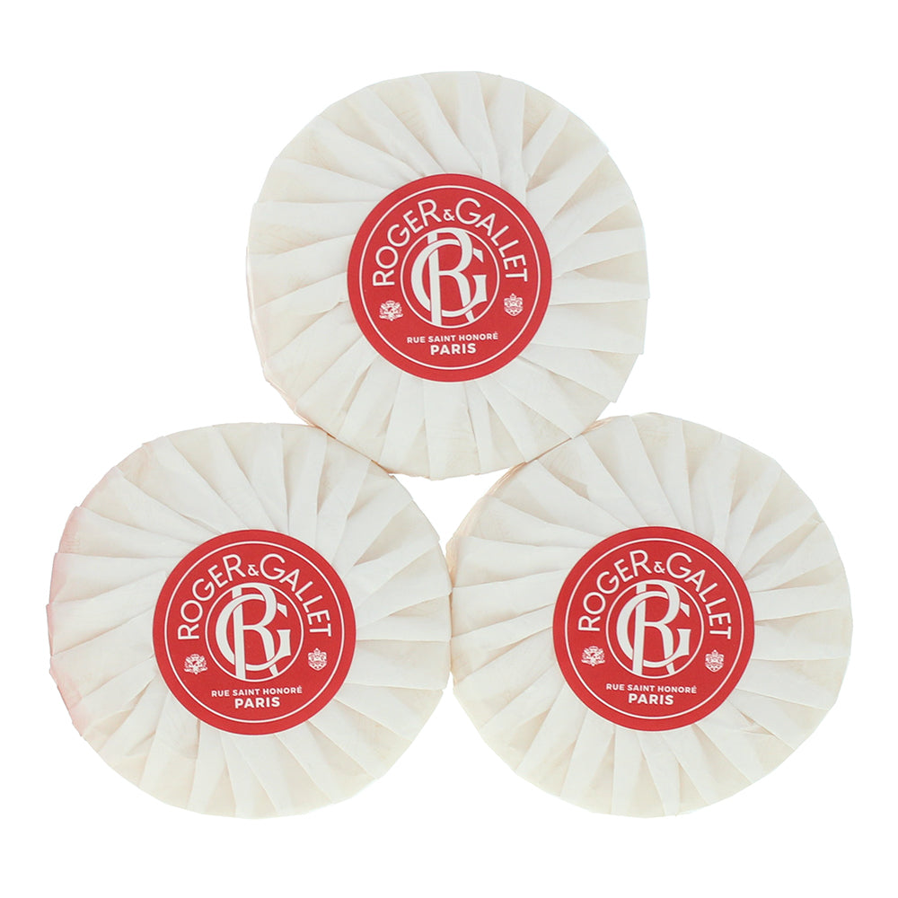 Roger & Gallet Jean Marie Farina 3 x Soap 100g - Product