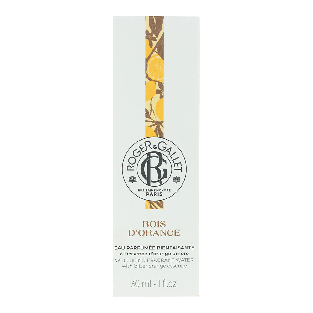Roger & Gallet Bois D'orange Fragrant Water 30ml - Box