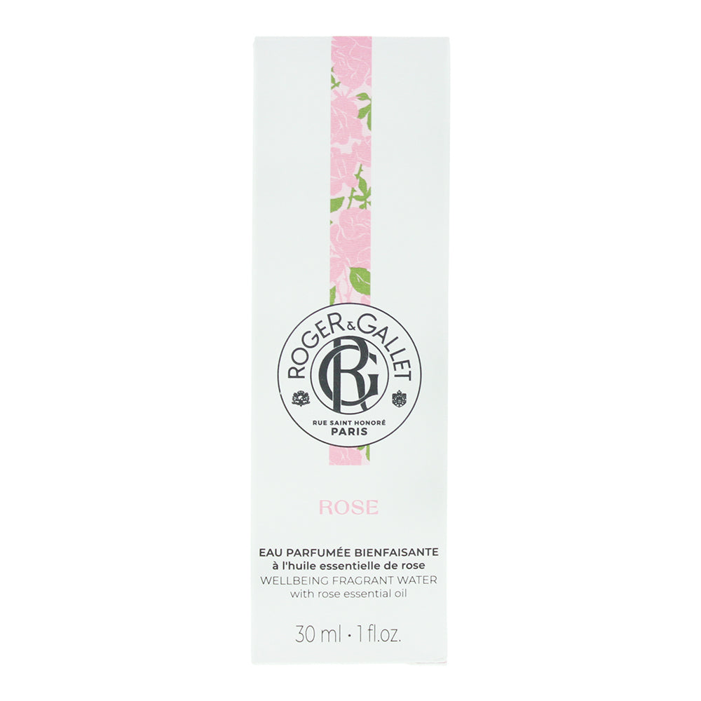Roger & Gallet Rose Fragrant Water 30ml - Box