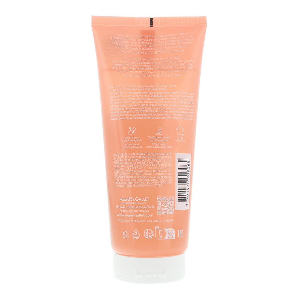 Roger & Gallet Fleur De Figuier Shower Gel 200ml
