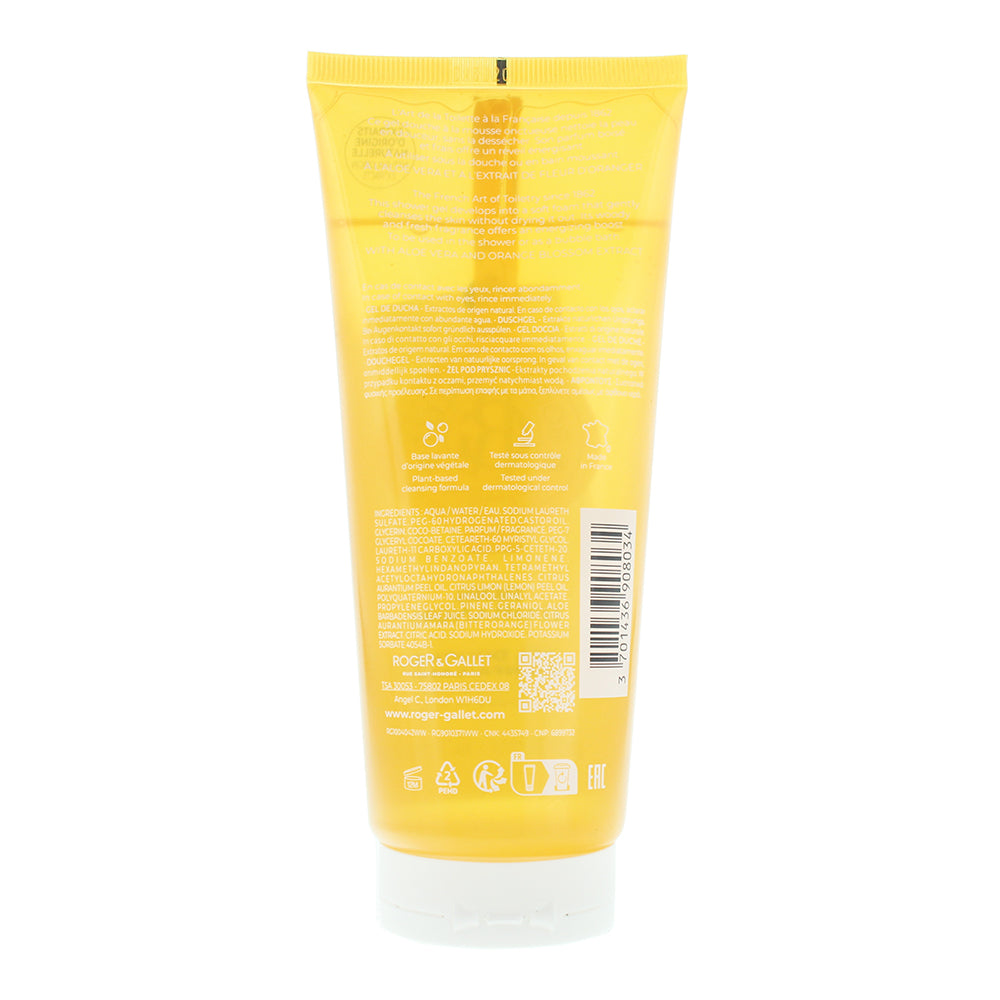 Roger & Gallet Bois D'orange Shower Gel 200ml
