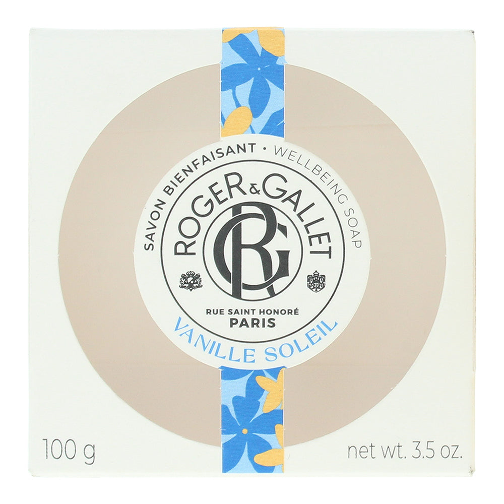 Roger & Gallet Vanille Soleil Soap 100g - Box