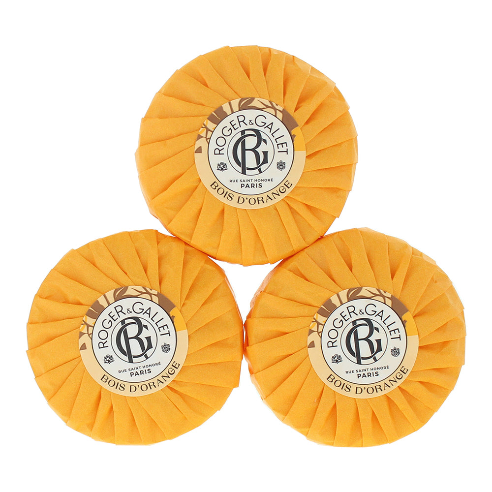 Roger & Gallet Bois D'orange 3 x Soap 100g - Product