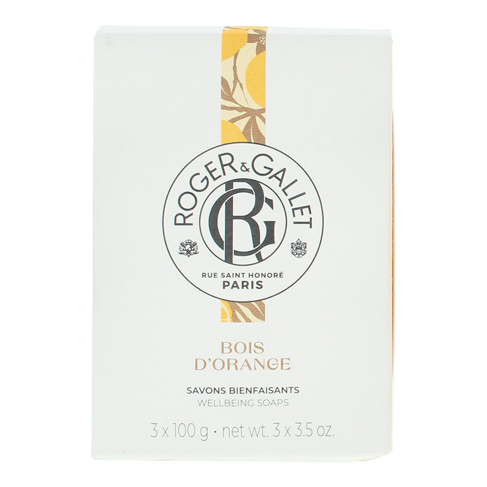 Roger & Gallet Bois D'orange 3 x Soap 100g - Box