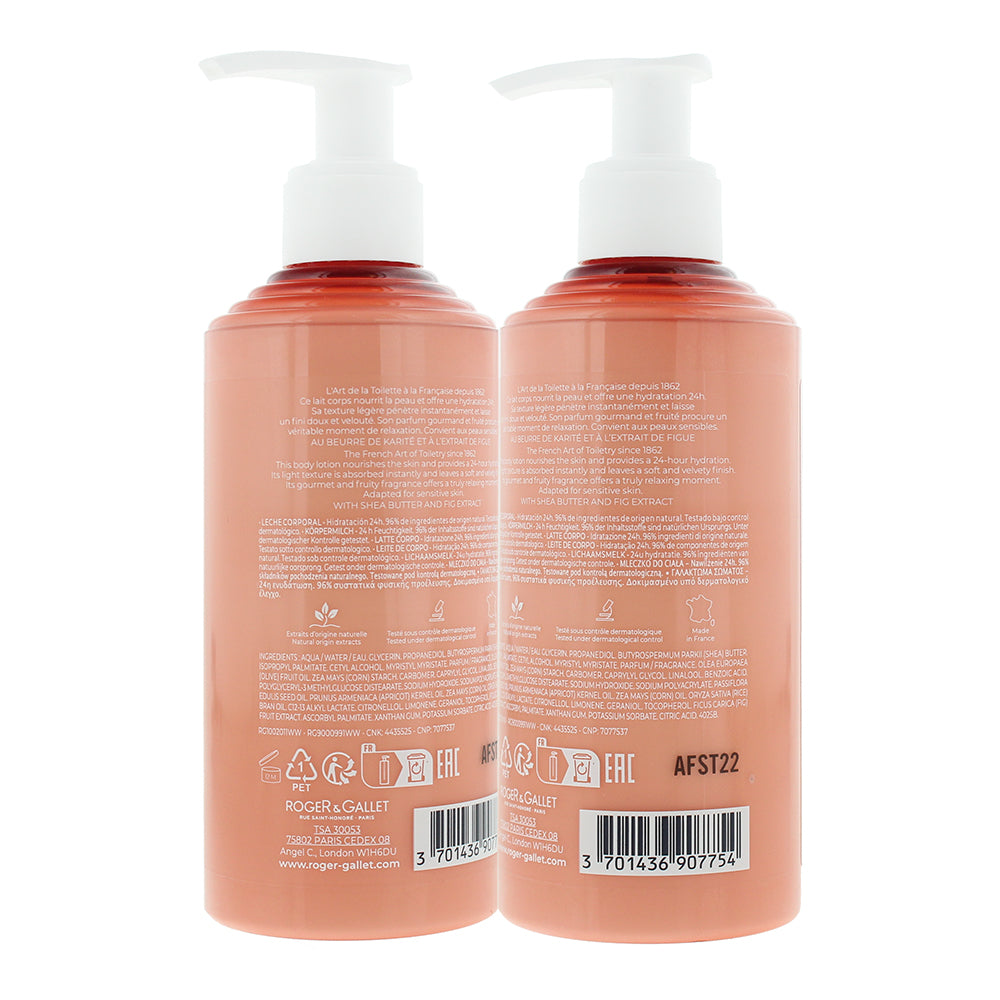 Roger & Gallet Fleur De Figuier Body Milk 250ml