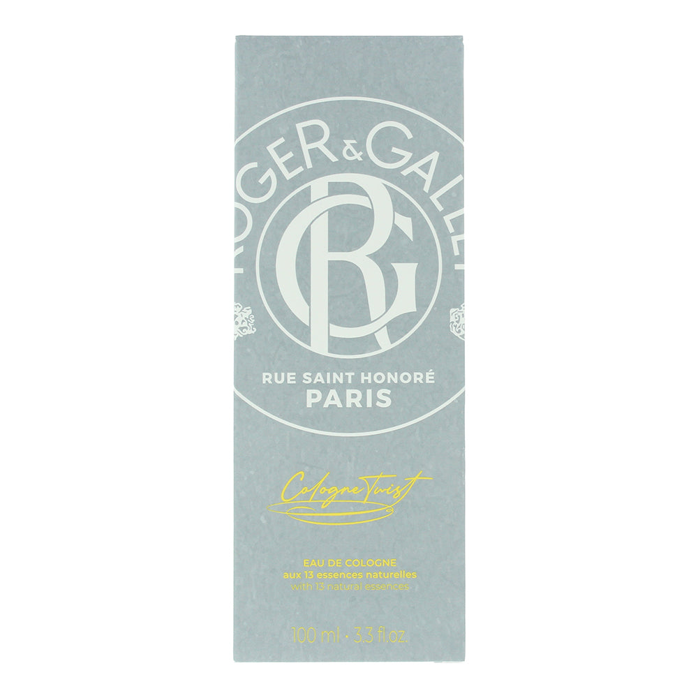 Roger & Gallet Cologne Twist Eau de Cologne 100ml - Box