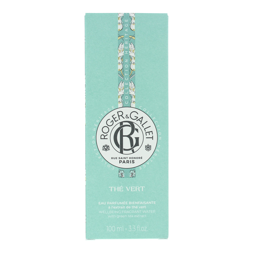 Roger & Gallet The Vert Fragrant Water 100ml - Box