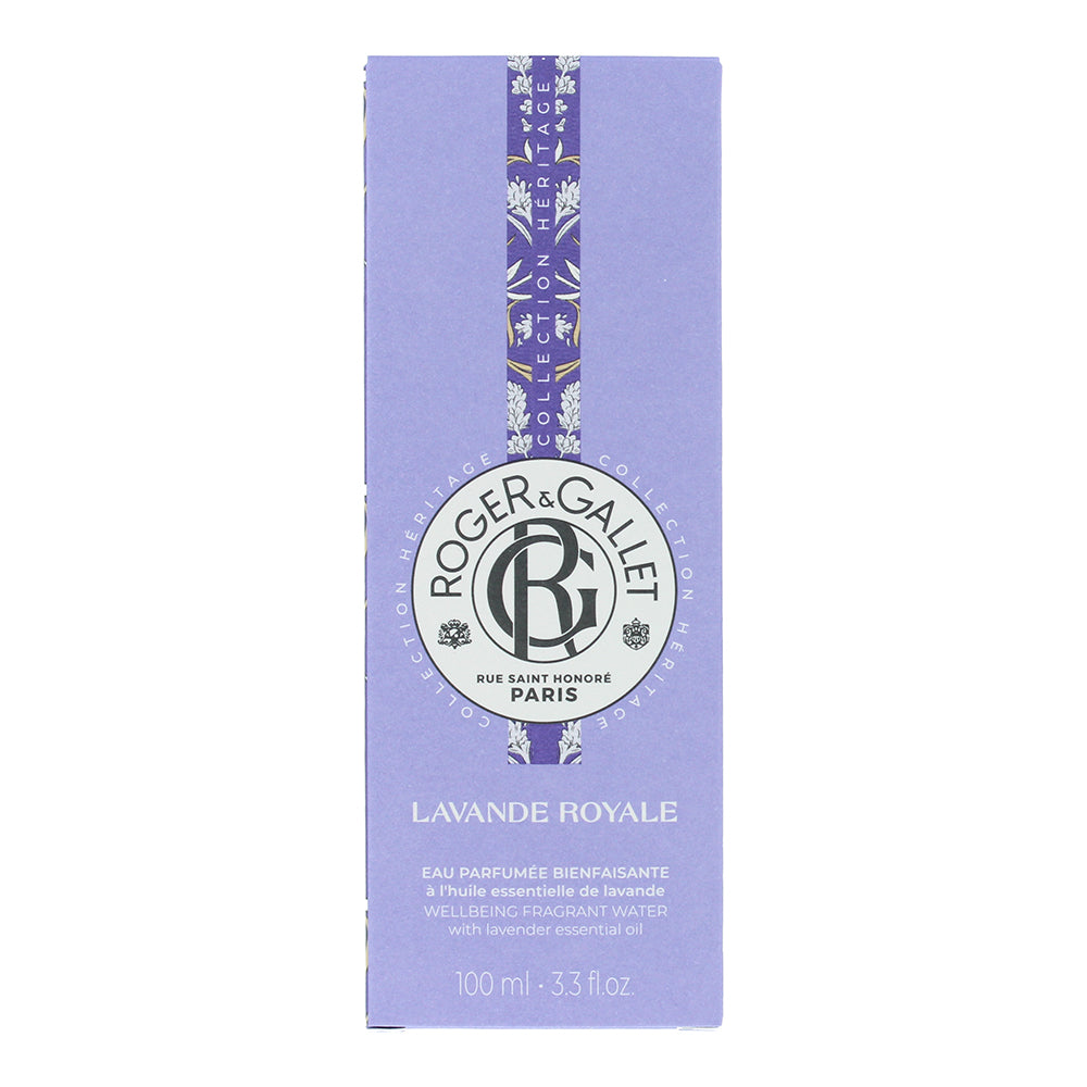 Roger & Gallet Lavande Royal Fragrant Water 100ml - Box