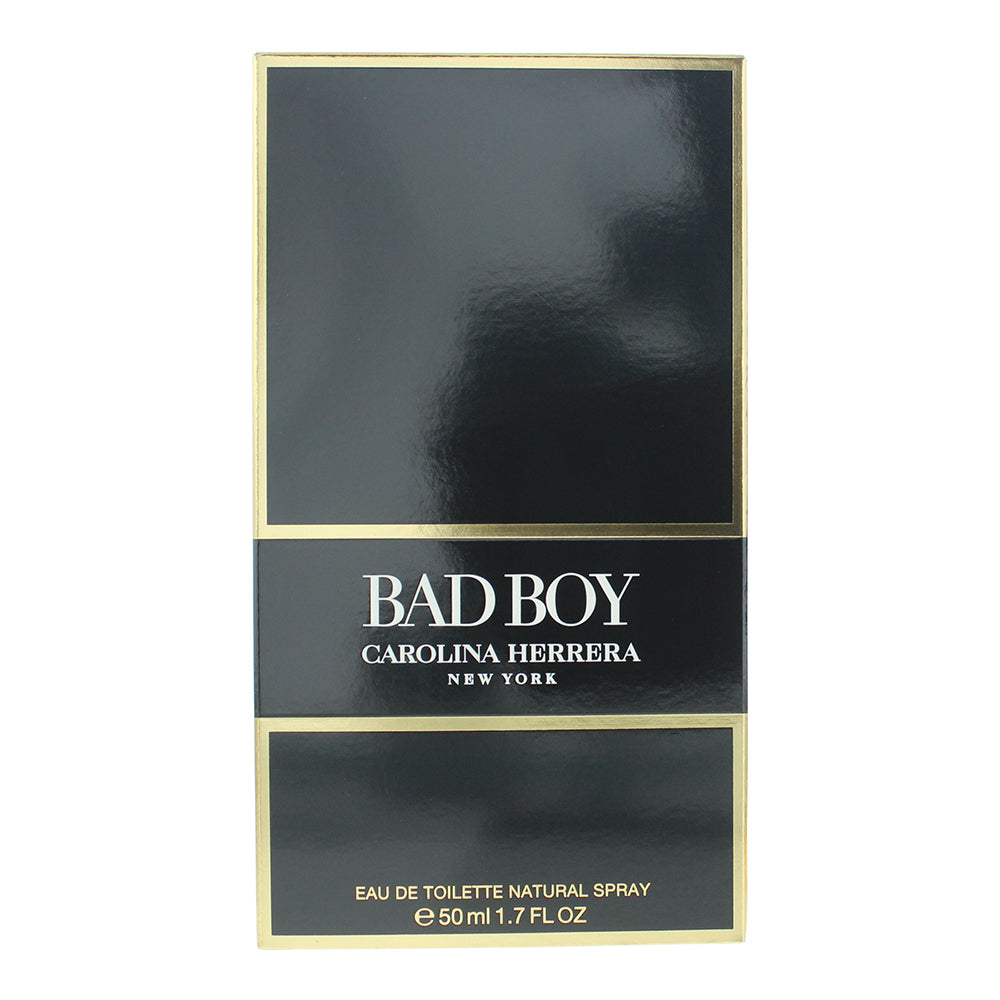 Carolina Herrera Bad Boy Eau de Toilette 50ml - Box