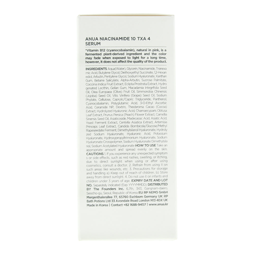 Anua Niacinamide 10% Dark Spot Correcting Serum 30ml