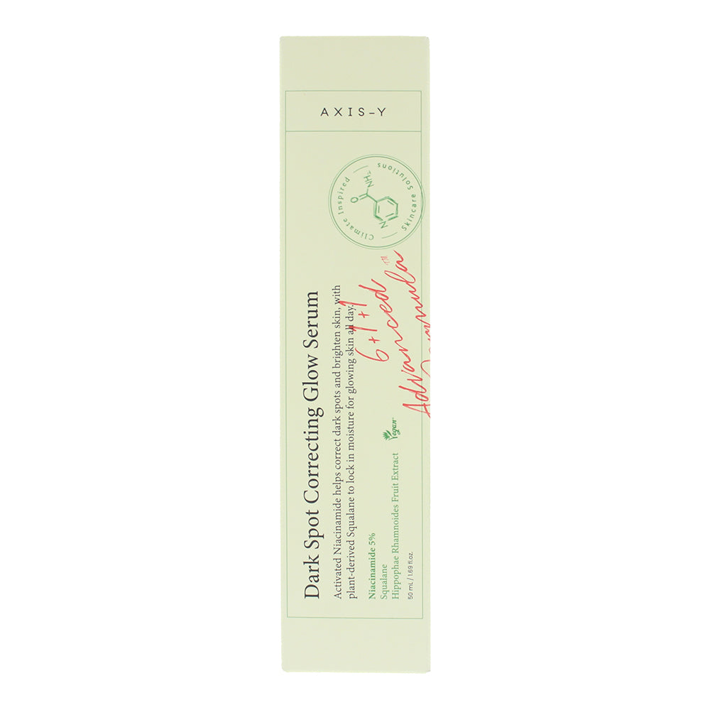 Axis-Y 6+1+1 Dark Spot Correcting Glow Serum 50ml - Box