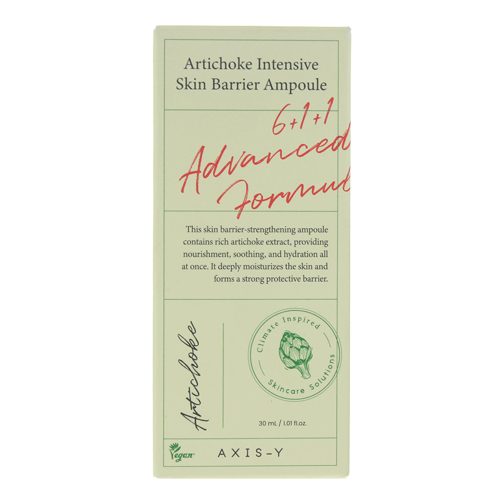 Axis-Y 6+1+1 Artichoke Intensive Skin Barrier Ampoule 30ml - Box