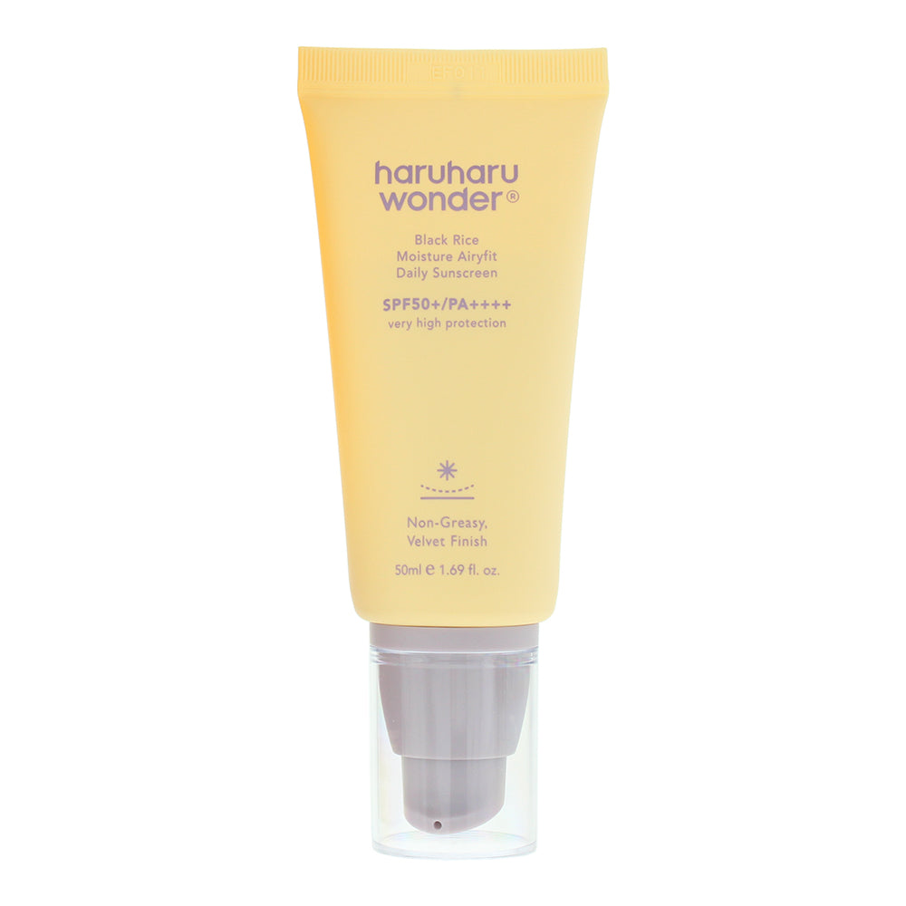 Haruharu Wonder Black Rice Moisture Airyfit Daily Spf 50 Sun Cream 50ml - Product