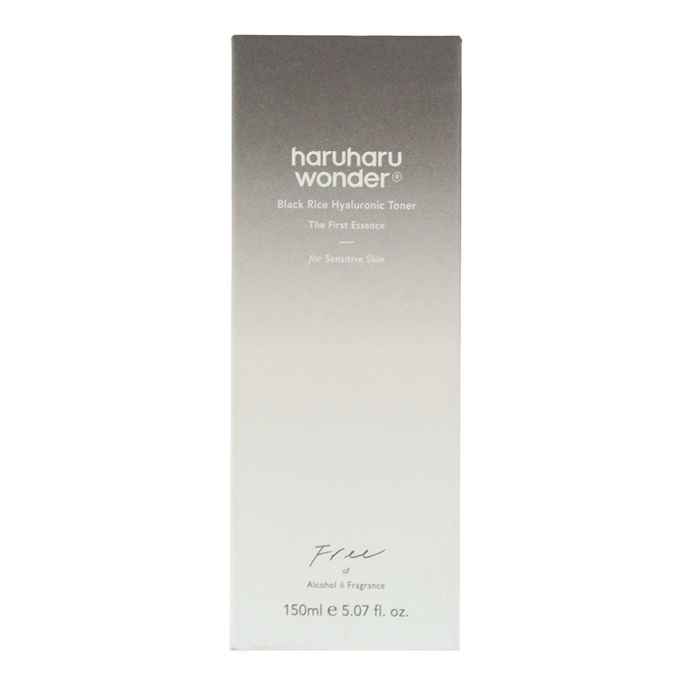 Haruharu Wonder Black Rice Hyaluronic Toner for Sensitive Skin 150ml - Box