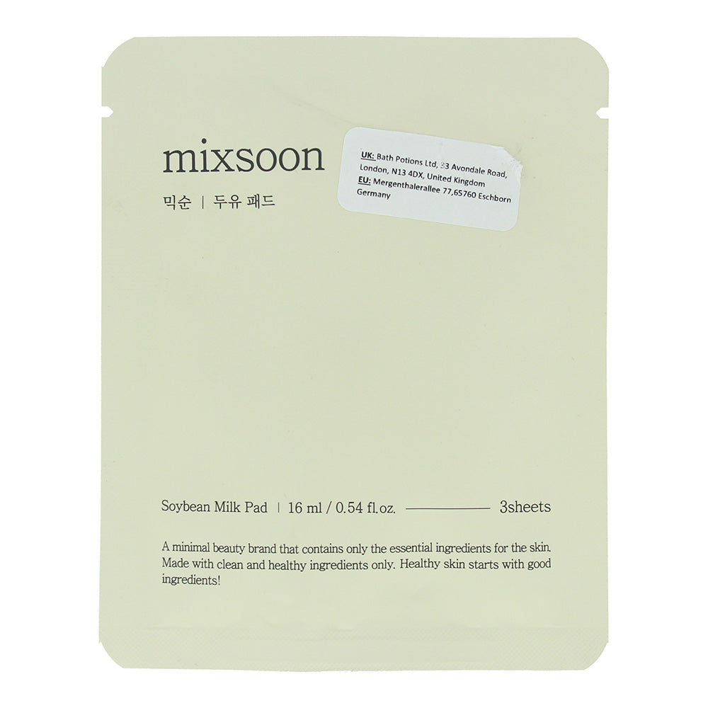 Mixsoon Soy Bean Milk Pads 3pcs