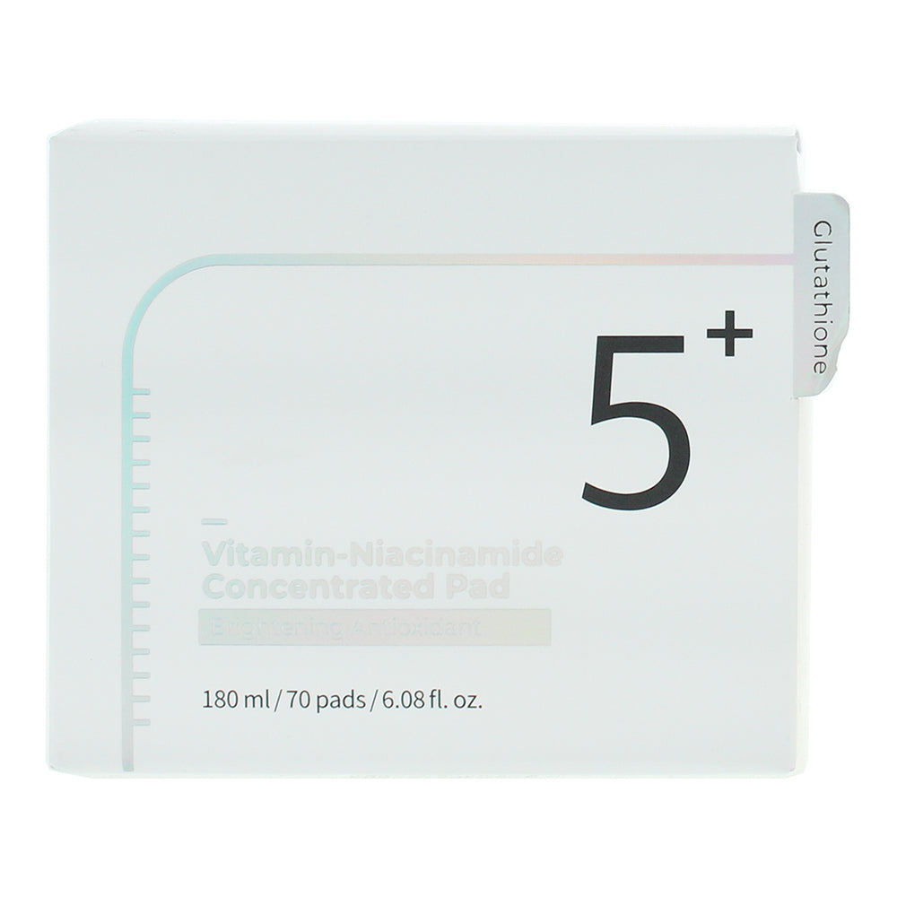 Numbuzin No.5 Vitamin-Niacinamide Concentrated Pads 70 pcs - Box