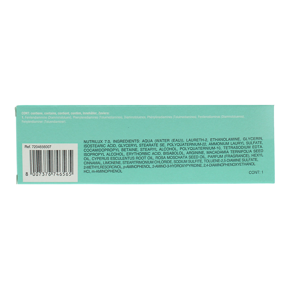 Intercosmo Nutrilux Macademia Oil 7.0 MAPLE SYRUP Hair Colour 60ml
