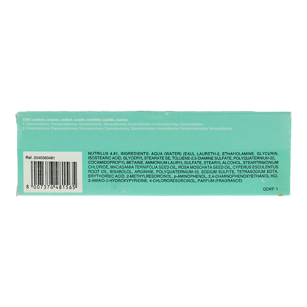 Intercosmo Nutrilux Macadamia Oil 4.81 WENGE Hair Colour 60ml
