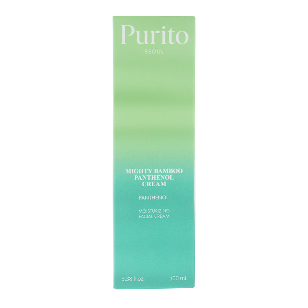 Purito Mighty Bamboo Panthenol Cream 100ml - Box