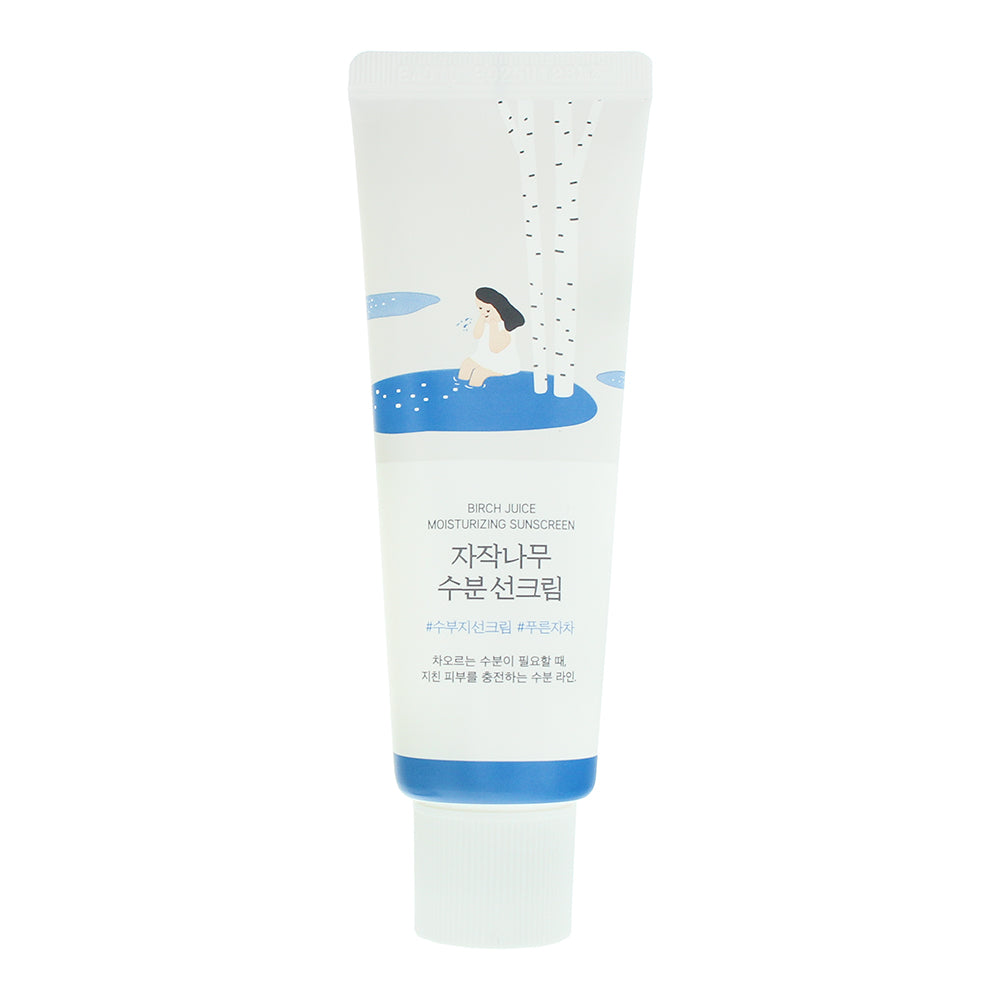 Round Lab Birch Juice Moisturising Spf 50 Sun Cream 50ml - Product