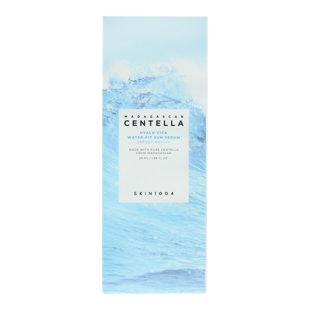 Skin1004 Madagascar Centella Hyalu-Cica Water-Fit Sun Spf 50 Serum 50ml - Box