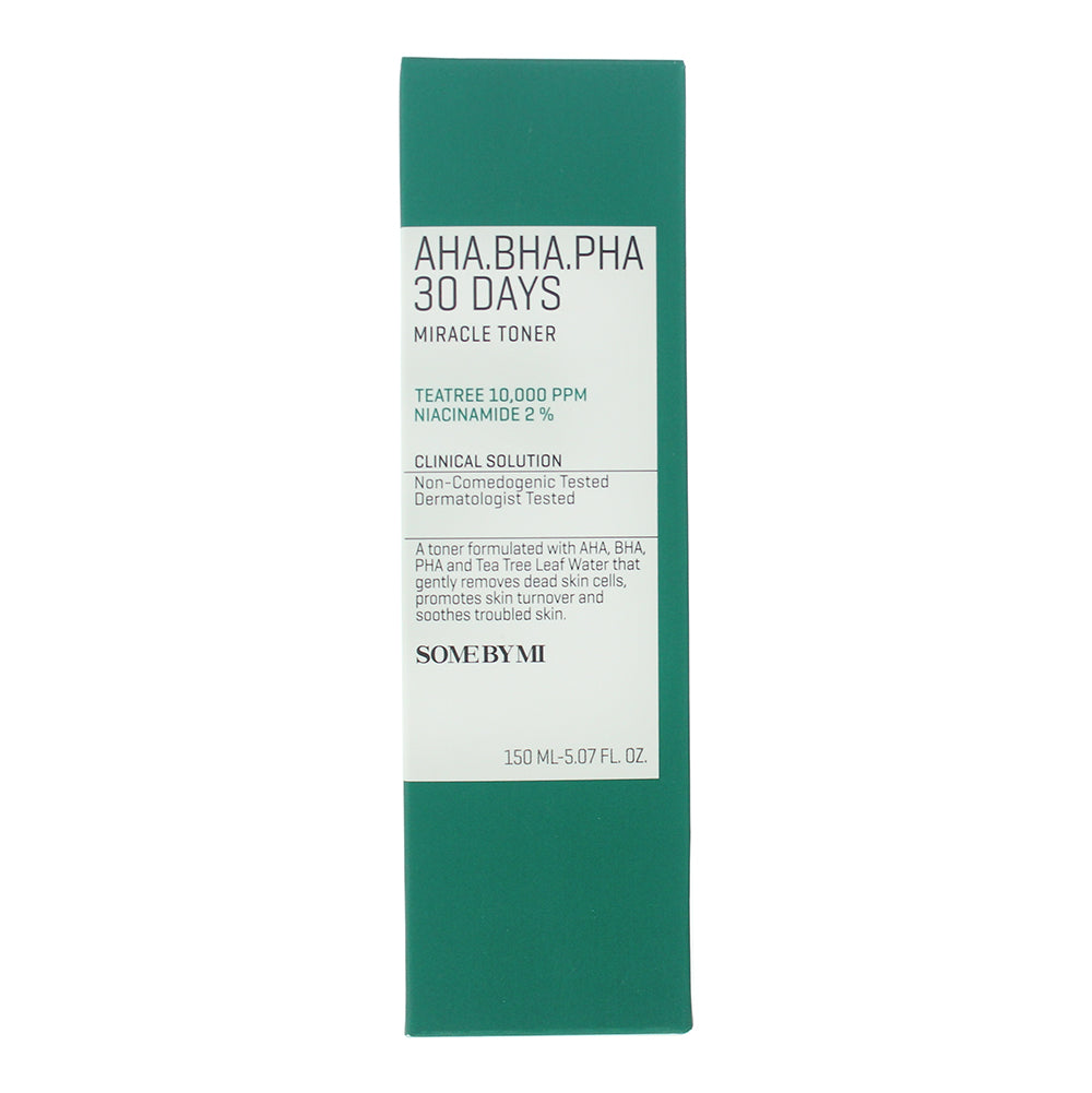 Some By Mi 30 Days AHA, BHA, PHA Miracle Toner 150ml - Box