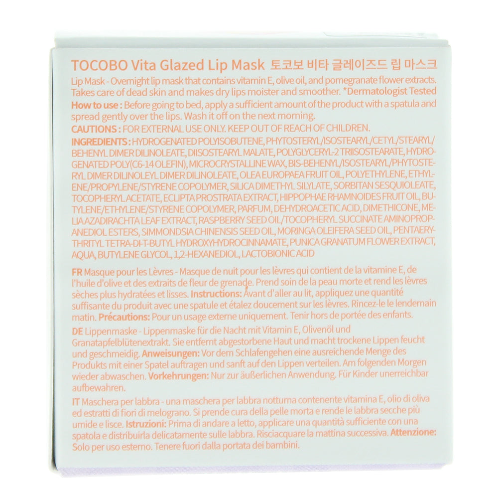 Tocobo Vita Glazed Lip Mask 20ml