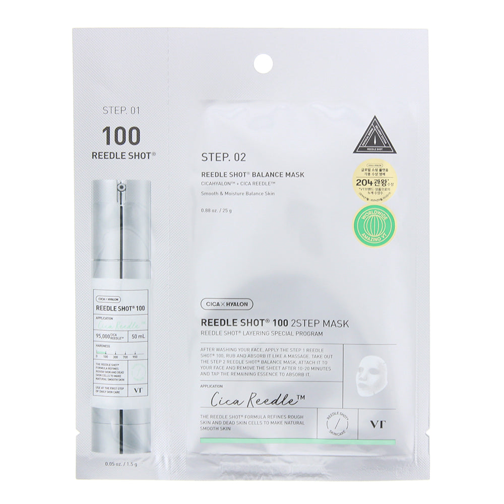 VT Cosmetics Reedle Shot 100 2 Step Mask 25g