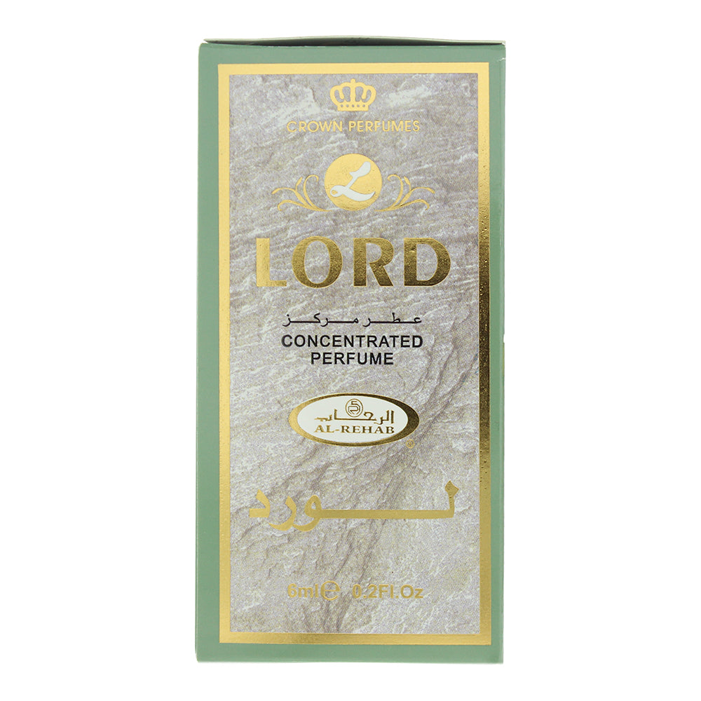 Al-Rehab Lord Perfume Oil 6ml - Box