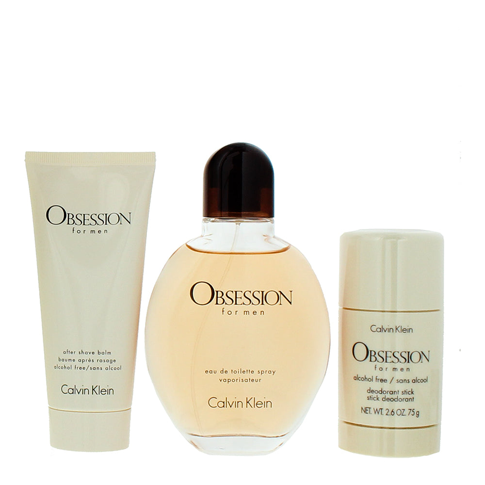Calvin Klein Obsession For Men Eau de Toilette Gift Set : Eau de Toilette 125ml  - Product