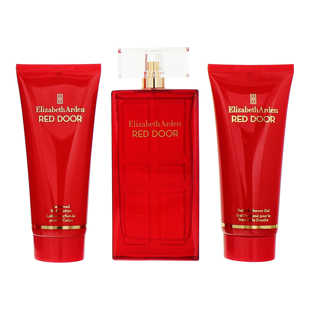 Elizabeth Arden Red Door 3 Piece Gift Set: Eau de Toilette 100ml - Body Lotion 1 - Product