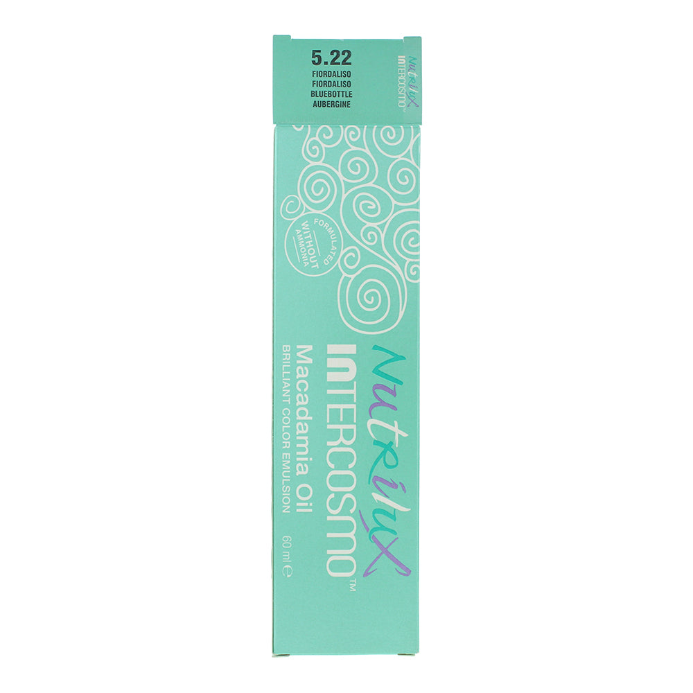 Intercosmo Nutrilux Macadamia Oil 5.22 Bluebottle Hair Colour 60ml - Box