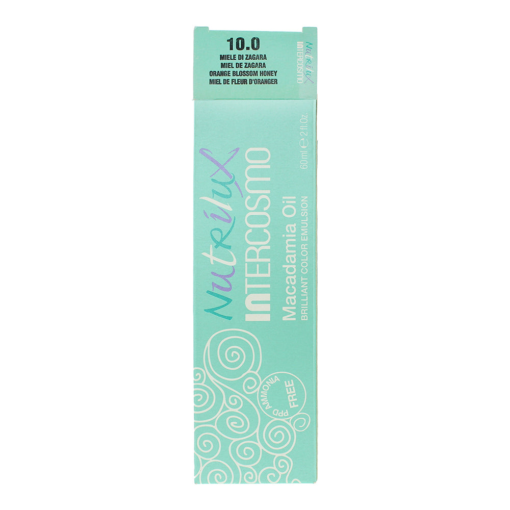 Intercosmo Nutrilux Macadamia Oil 10.0 Orange Blossom Honey Hair Care 60ml - Box
