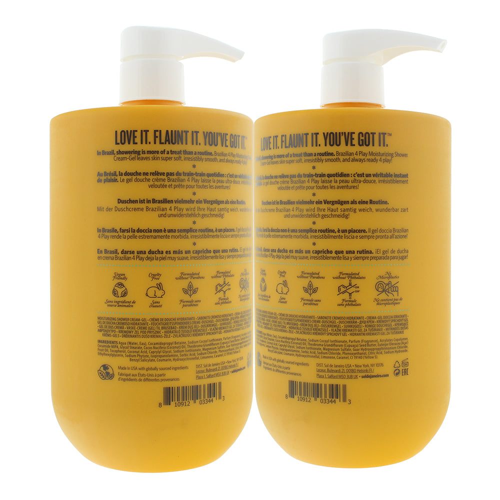 Sol De Janeiro Brazilian Play Moisturizing Body Wash 1000ml