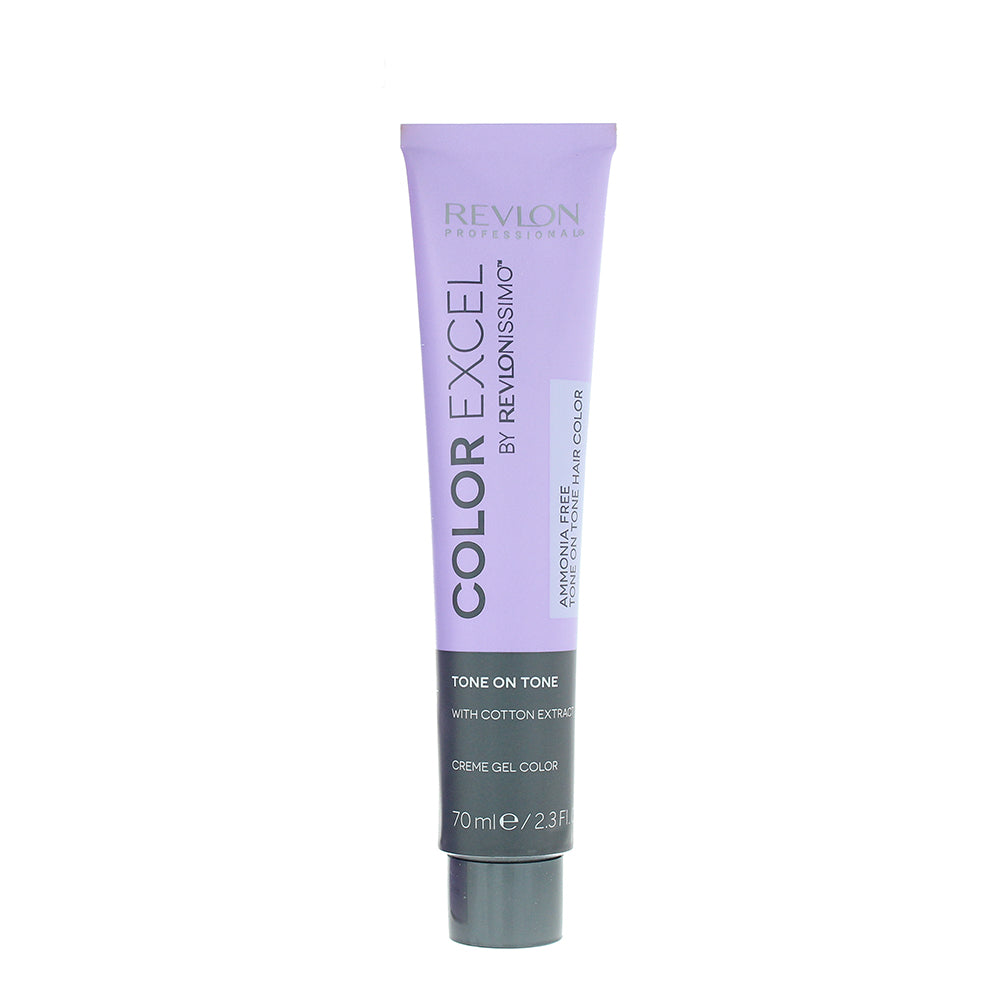 Revlon Color Excel 6.12 Dark Ash Iridescent  Blonde Creme Gel Hair Colour 70ml - Product