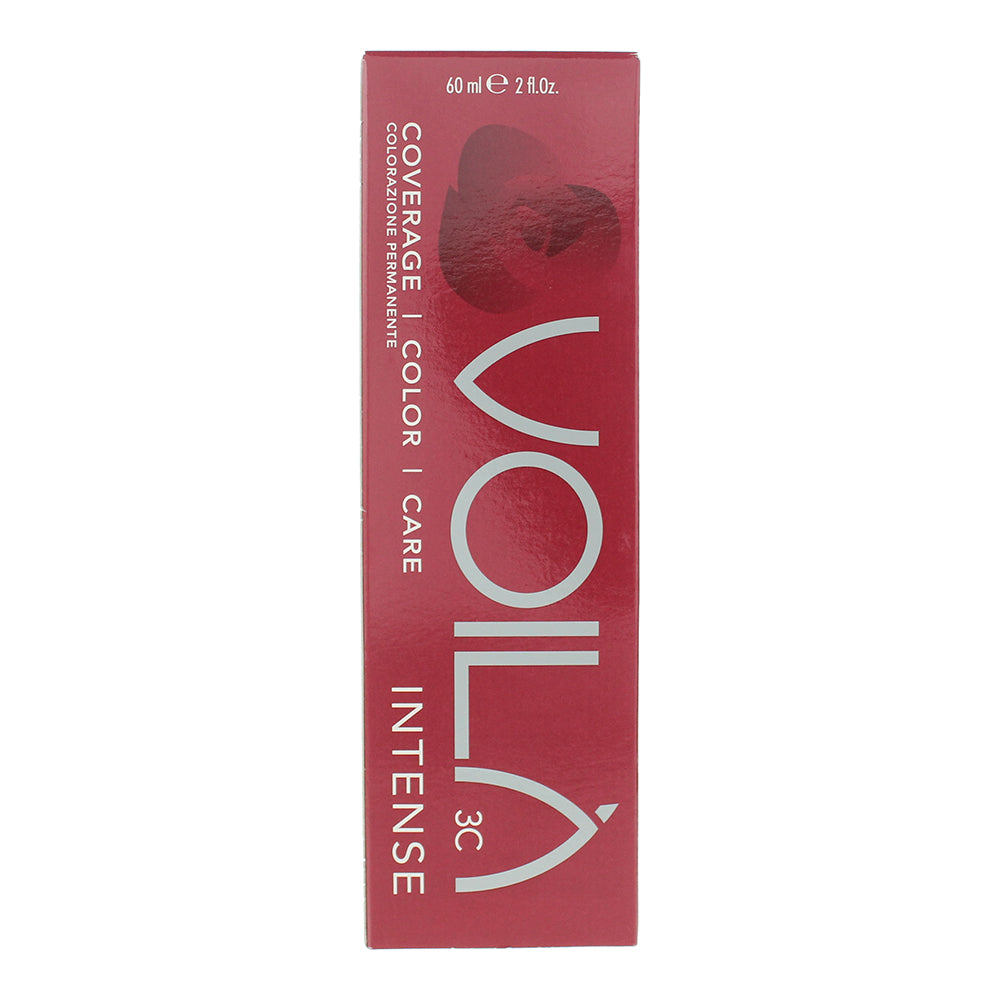 Intercosmo Voilà 3C Intense 3.00 Dark Mediterranean Brown Hair Colour 60ml - Box