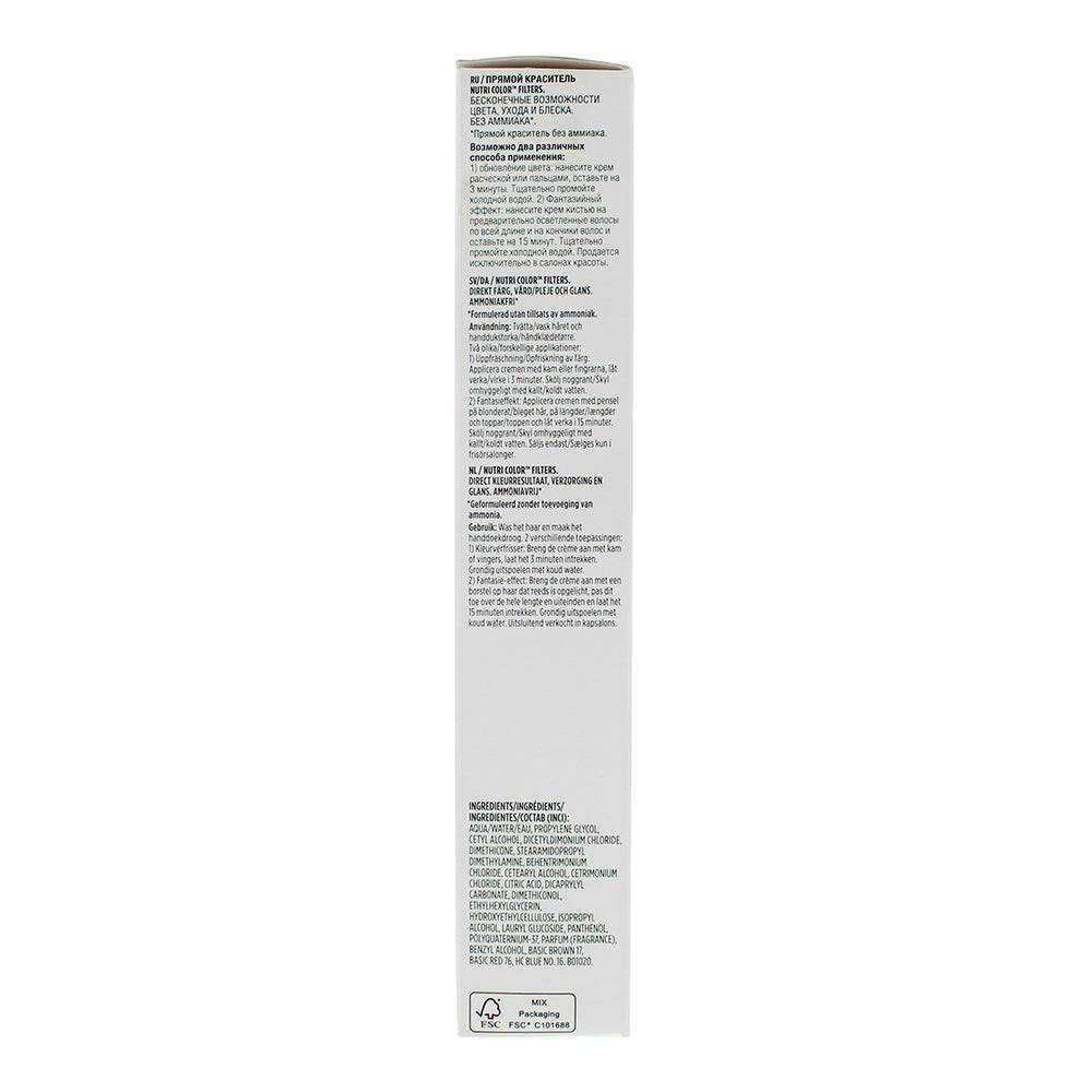 Revlon Nutri Color Filters 1011 Intense Silver 3 In 1 Hair Colour 100ml