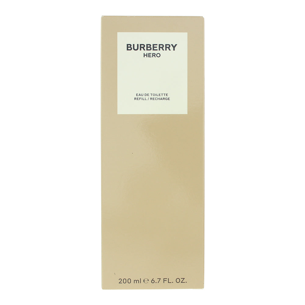 Burberry Hero For Men Eau de Toilette Refill 200ml - Box
