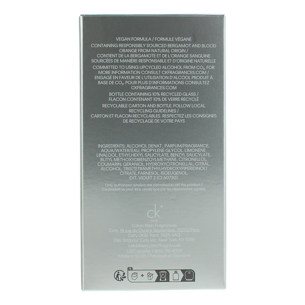 Calvin Klein Ck One Essence Eau de Parfum Intense 100ml