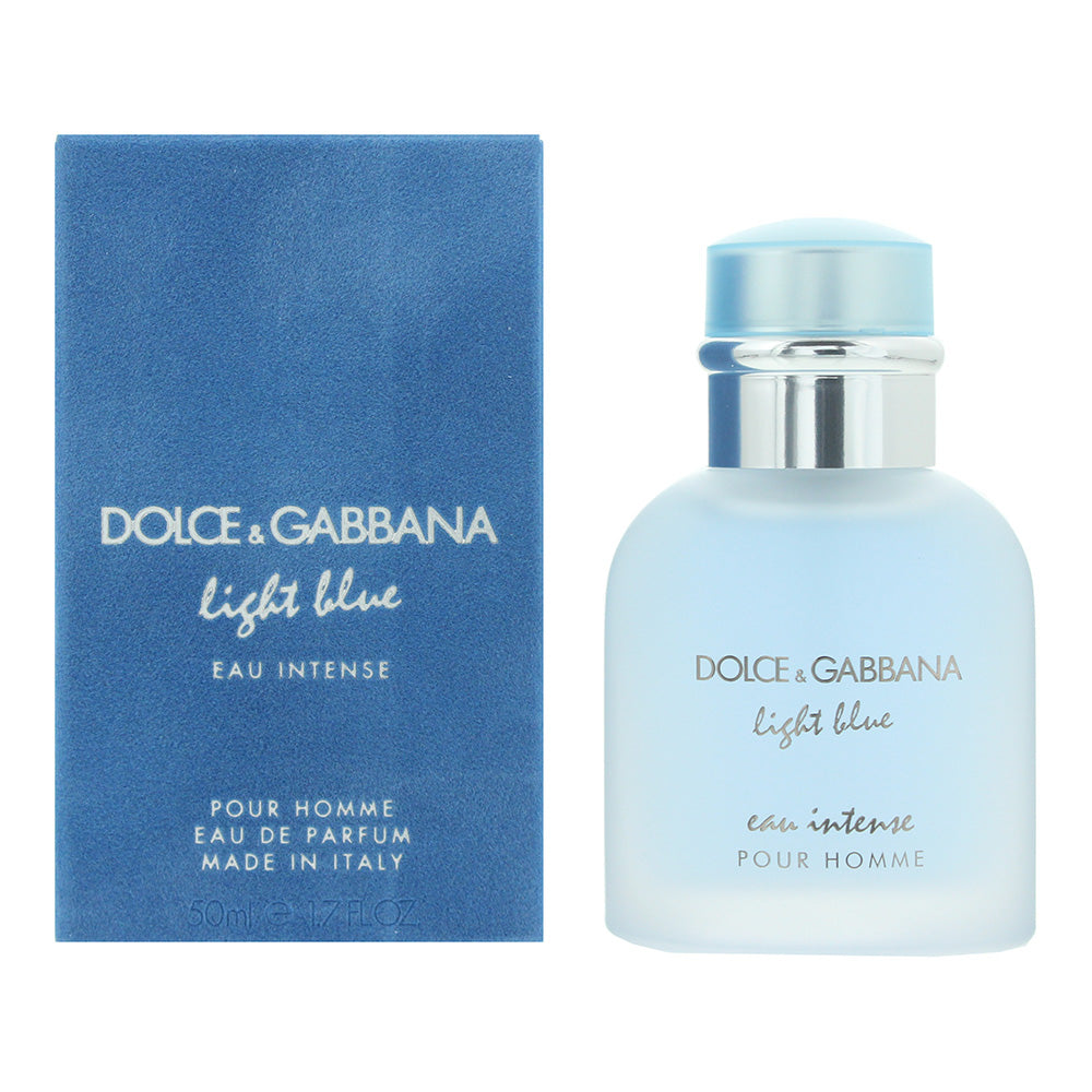Dolce & Gabbana Light Blue Eau Intense Pour Homme Eau de Parfum 50ml