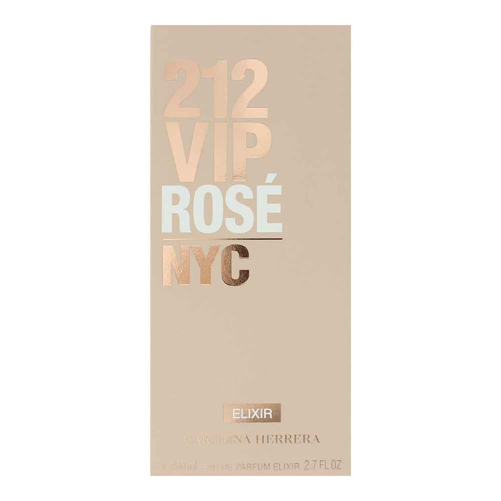 Carolina Herrera 212 Vip Rose Elixir Eau de Parfum 80ml - Box