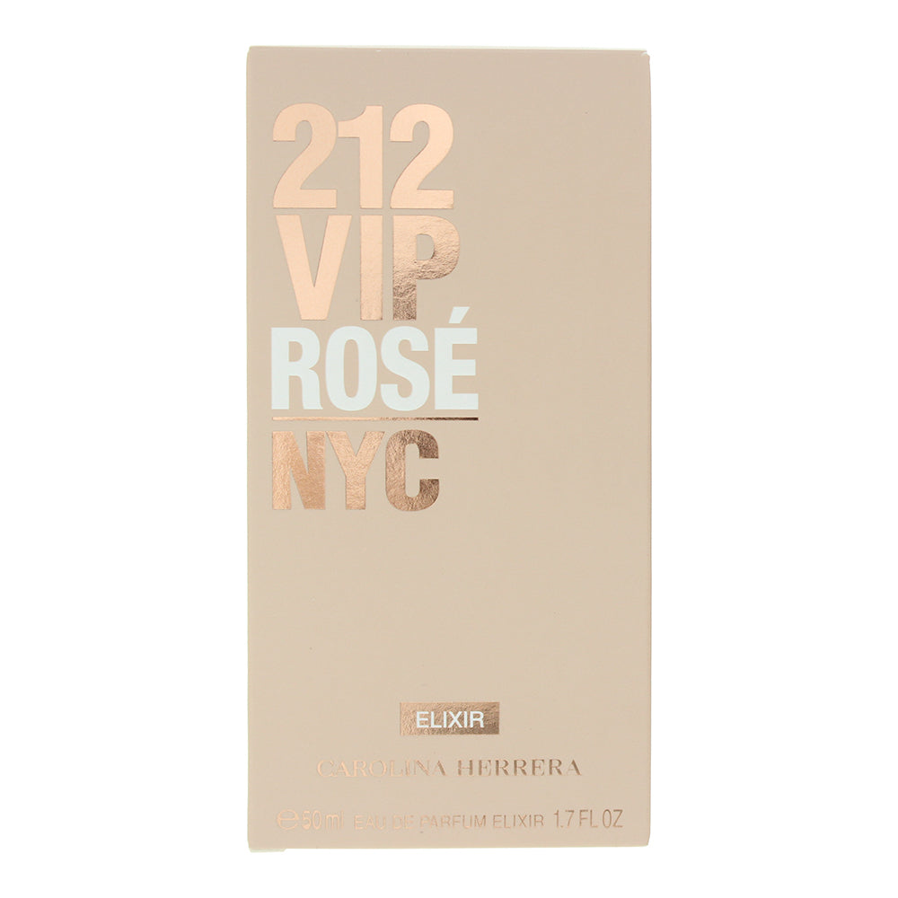 Carolina Herrera 212 Vip Rose Elixir Eau de Parfum 50ml - Box