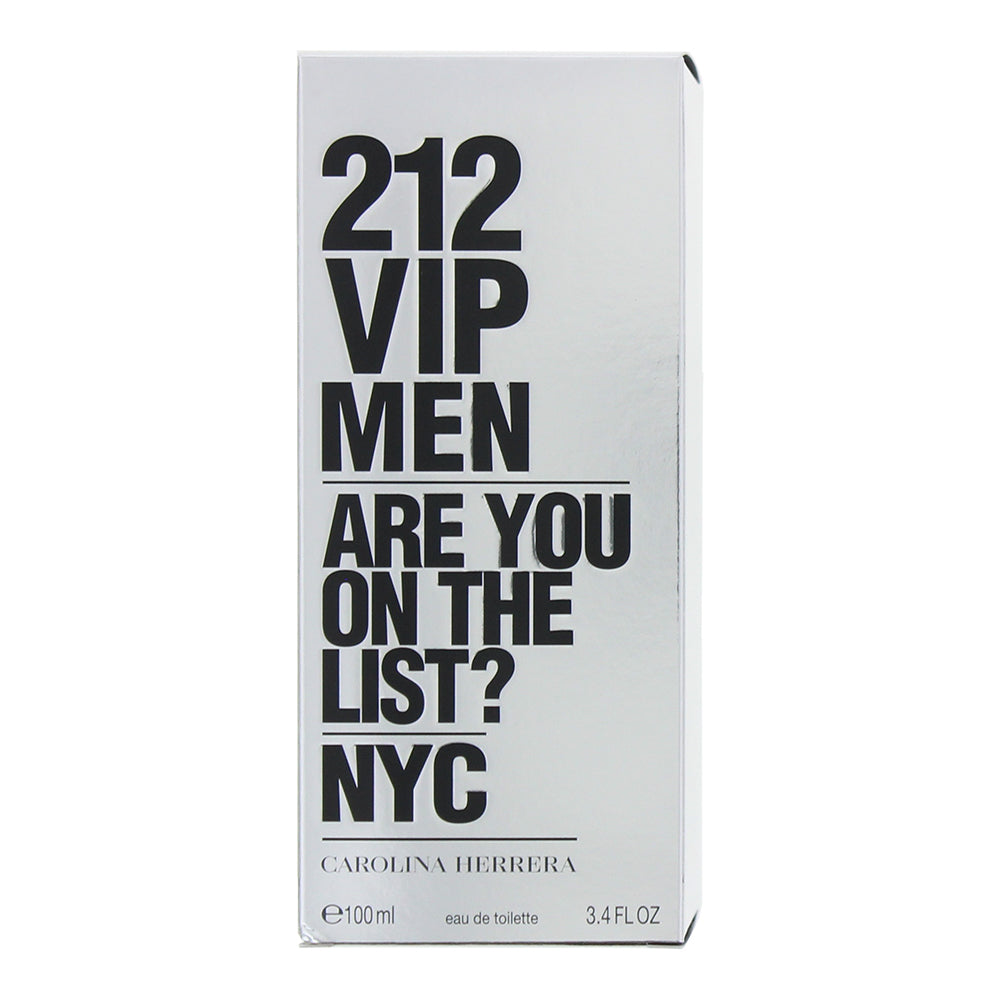 Carolina Herrera 212 Vip Men Eau de Toilette 100ml - Box