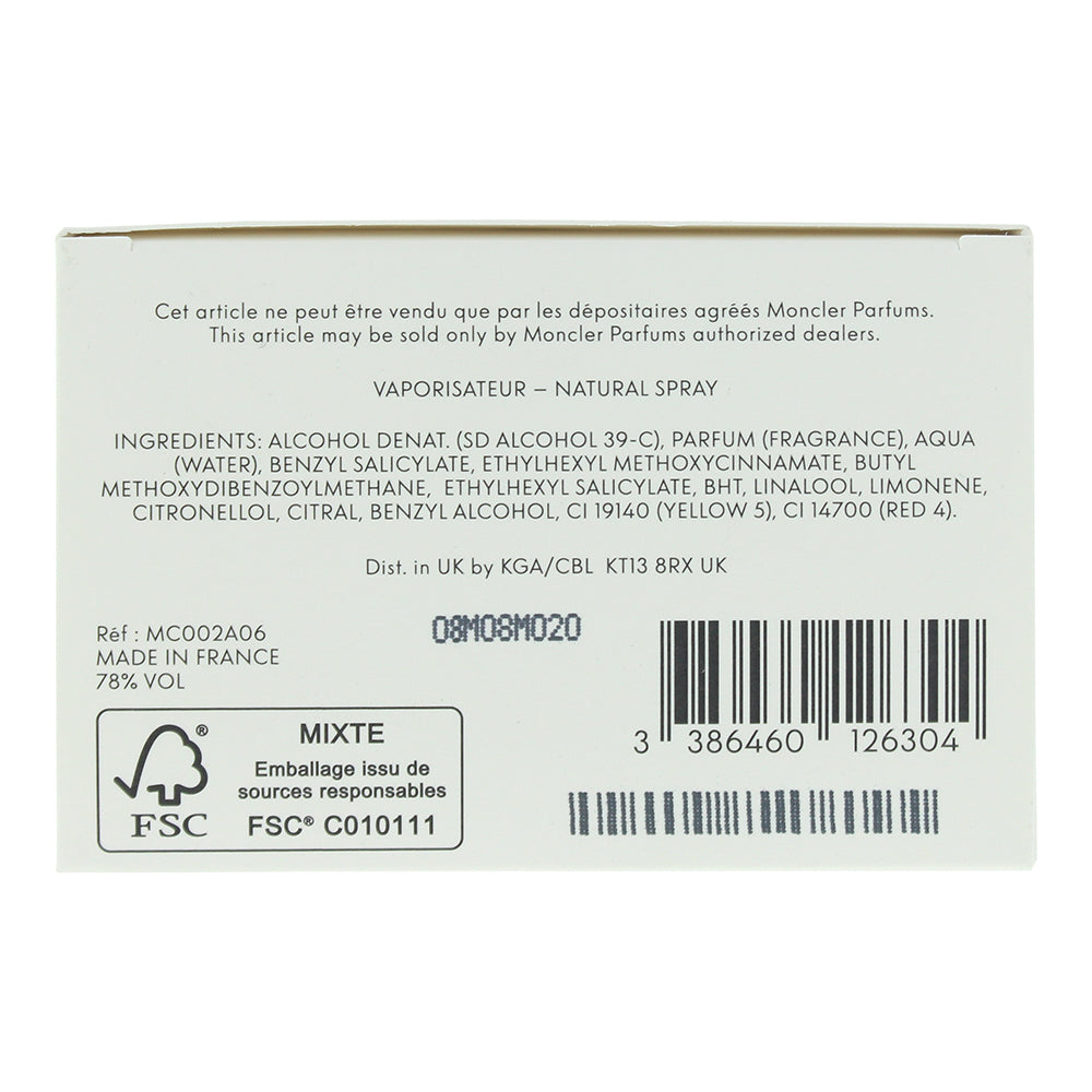 Moncler Pour Femme Refill Eau De Parfum 150ml